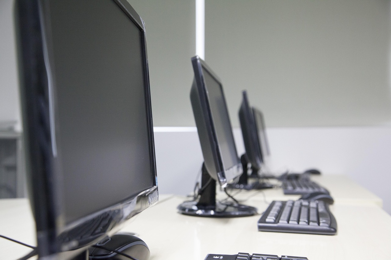 Modern technology classroom